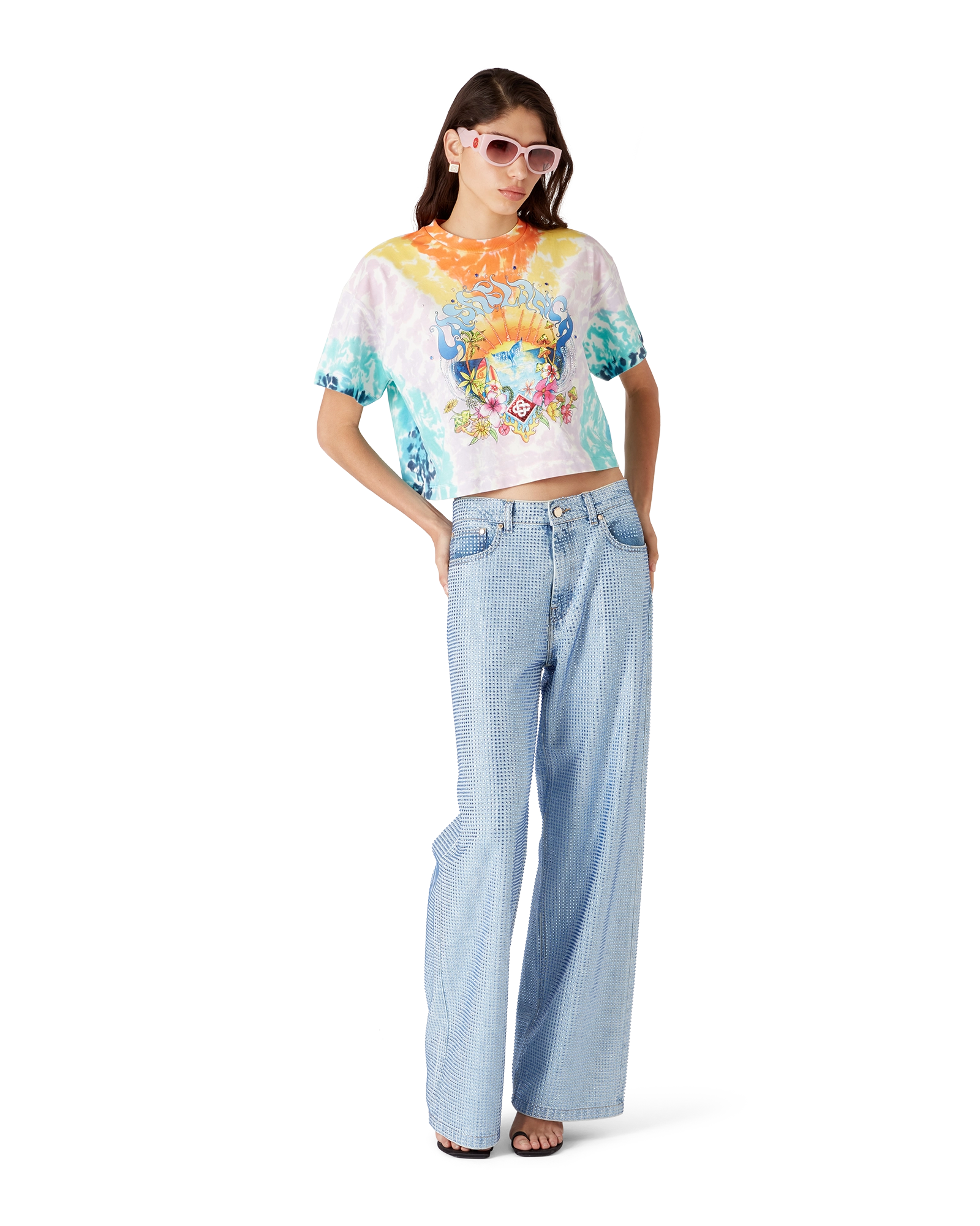 Surf Trip Tie Dye Short Sleeve T-Shirt - 图片 2