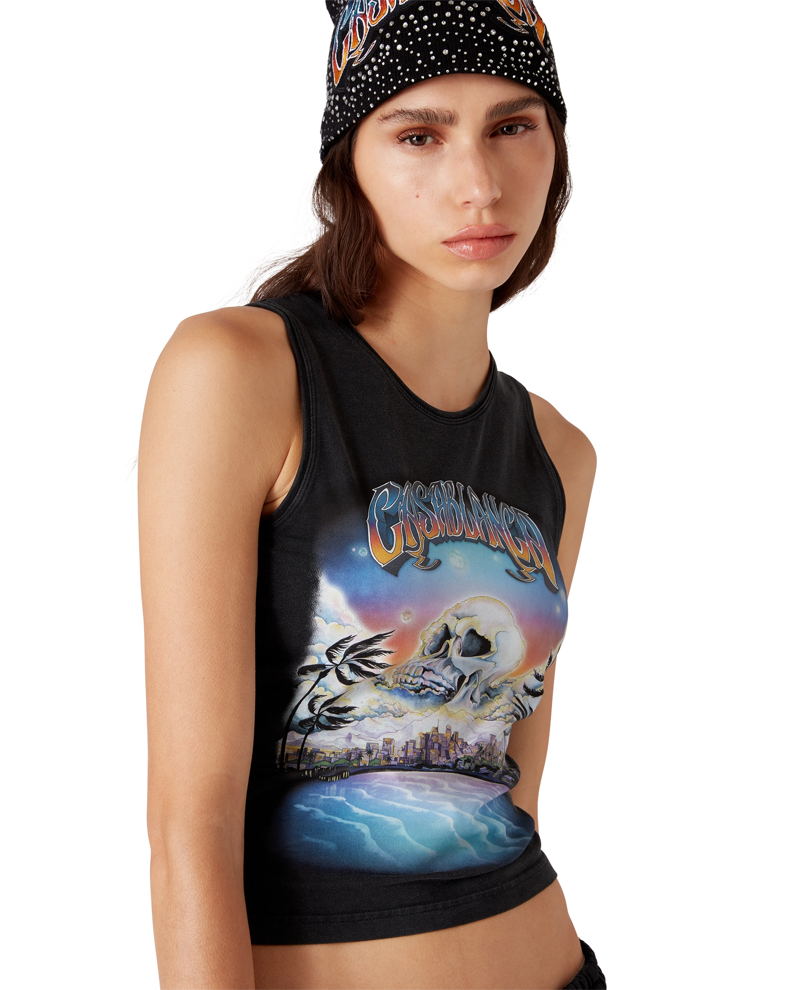 La Prémonition Cropped Tank Top - 图片 5