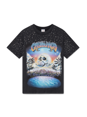 La Prémonition Crystal Embellished Short Sleeve T-Shirt