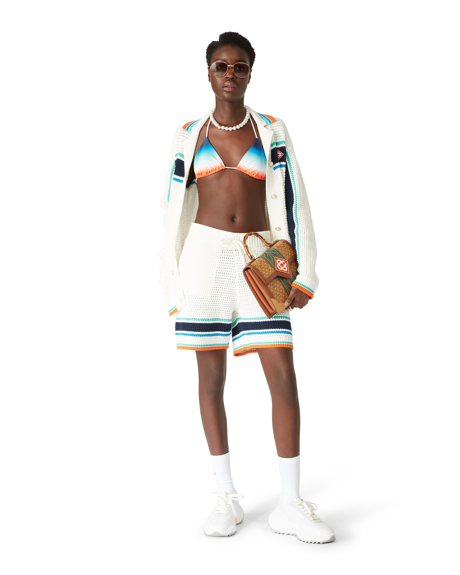 Tennis Crochet Shorts - 图片 2