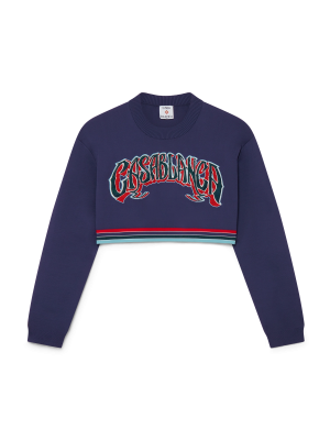 Baseball Cropped Jumper