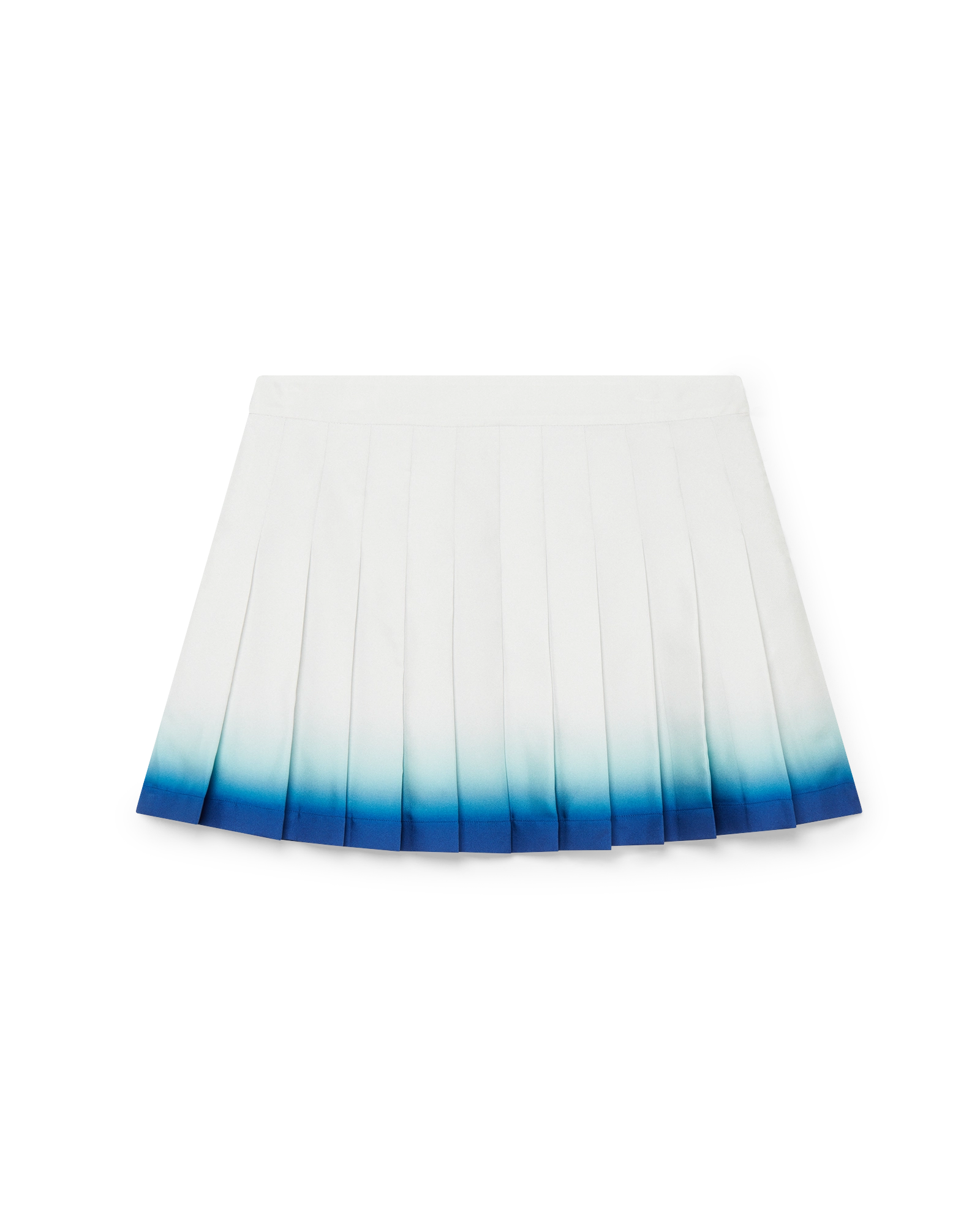 Casa Way Skate Pleated Silk Skirt