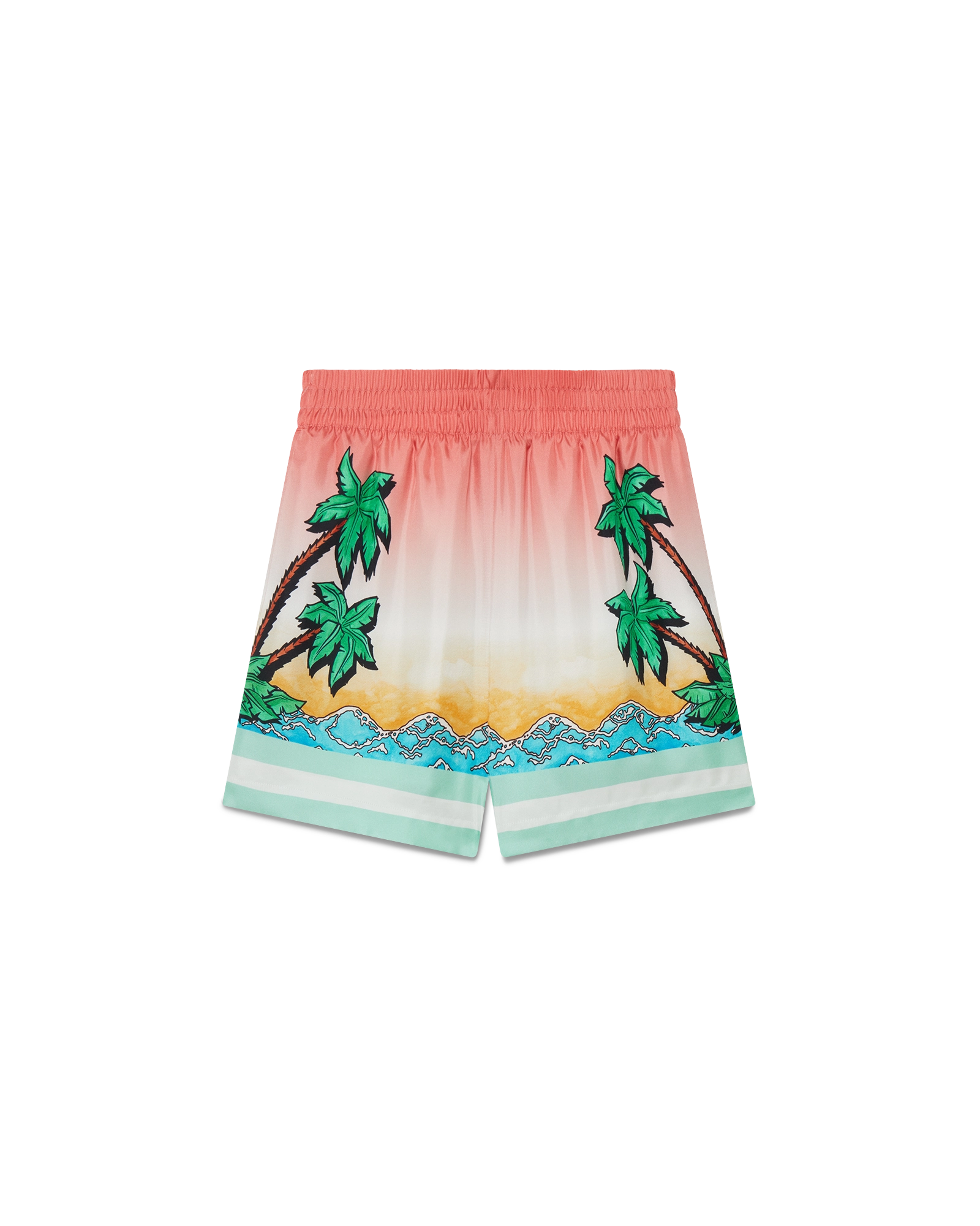 Tennis Club Silk Shorts