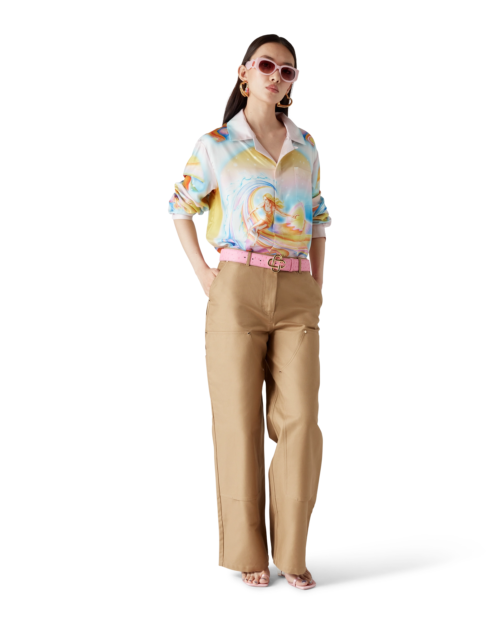 Cotton Workwear Trousers - 图片 2