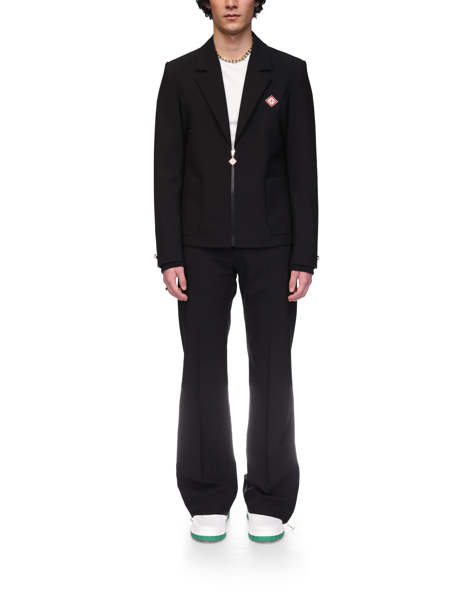 Zip Up Sports Tailoring Jacket - 图片 2