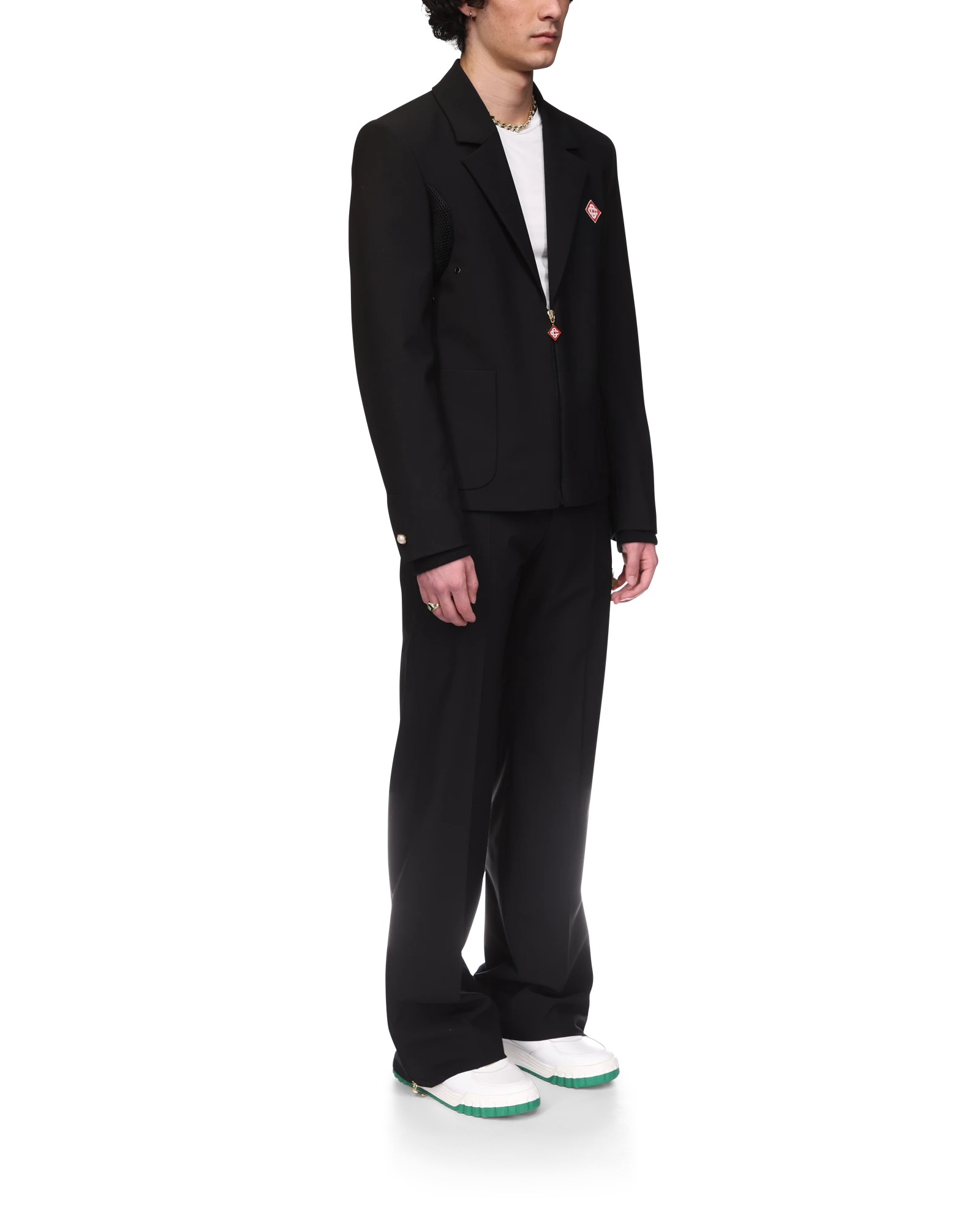 Zip Up Sports Tailoring Jacket - 图片 5