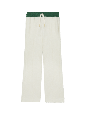 Off-White Cashmere Colour Block Sweatpants